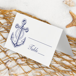 Tarjeta Boda azul de la marina marina náutica Sailor Ocean