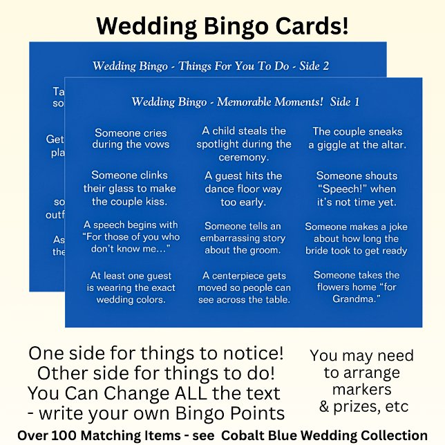 Tarjeta ¡boda BINGO! Juego para invitados (Subido por el creador)