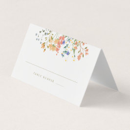 Tarjeta Boda Boho de flores silvestres de verano