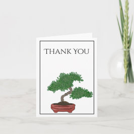 Tarjeta Boda Bonsai Tree