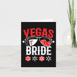 Tarjeta Boda  Bride - Casado En Las Vegas - Bride Squ