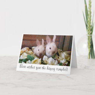 Tarjeta Boda Bunny