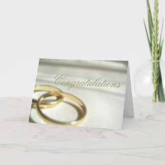 Tarjeta Boda Congrats