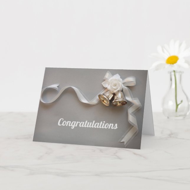 Tarjeta Boda cristiana (Planta pequeña)