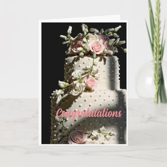 Tarjeta Boda cristiana (Anverso)