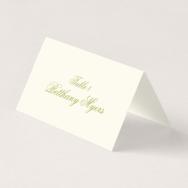 Tarjeta Boda Custom Chartreuse de Rayas (Anverso)