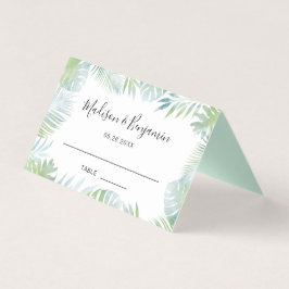 Tarjeta Boda de destino, bodas en la playa, Boda de verano