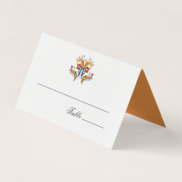 Tarjeta Boda de diseño italiano de época