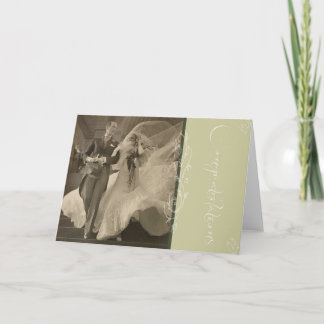 Tarjeta Boda de felicitaciones