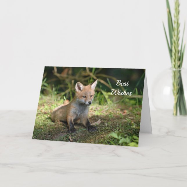 Tarjeta Boda de felicitaciones de Fox Photo (Anverso)