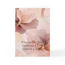 Boda de flores rosadas Rubor Gold