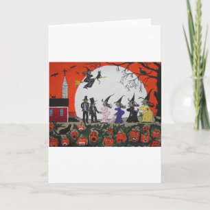 Tarjeta Boda de Halloween