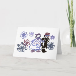 Tarjeta Boda de invierno
