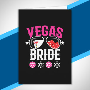 Tarjeta Boda de Las Vegas - Novia