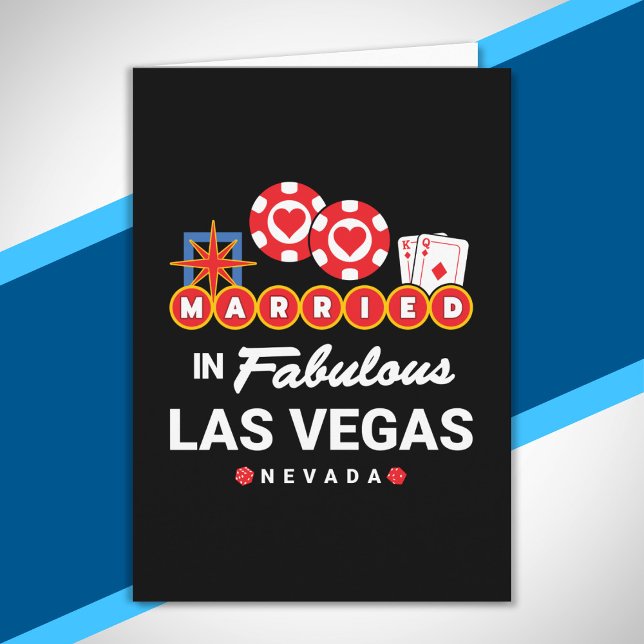 Tarjeta Boda De Las Vegas - Pareja De Las Vegas Casada En  (Subido por el creador)