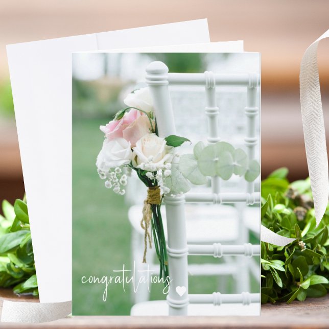 Tarjeta Boda de moda/tarjeta plegada en blanco de ducha (Subido por el creador)