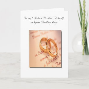 Tarjeta Boda de personalizable