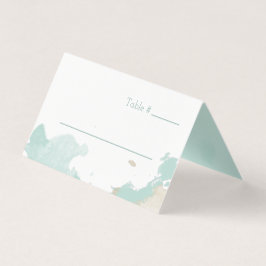 Tarjeta Boda de salpicaduras de color de agua moderna