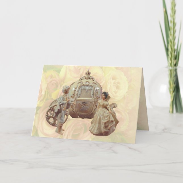 Tarjeta Boda del cuento de hadas (Anverso)