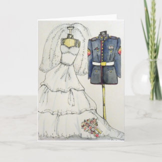 Tarjeta Boda del USMC