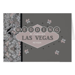 Tarjeta boda En Las Vegas
