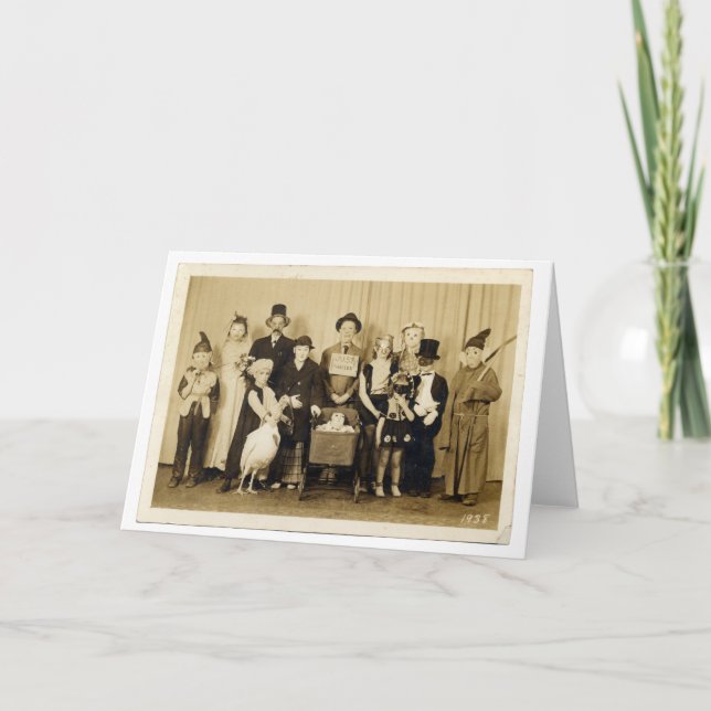 Tarjeta Boda espeluznante de Halloween (o Halloween) (Anverso)