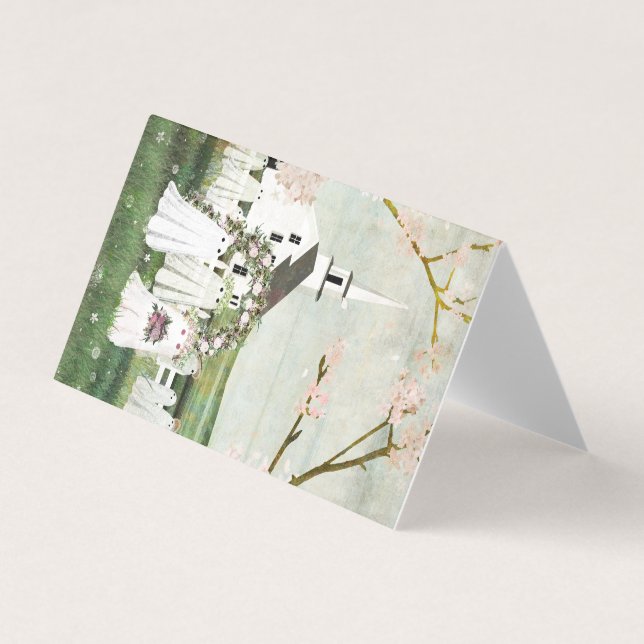Tarjeta Boda fantasma (Anverso)