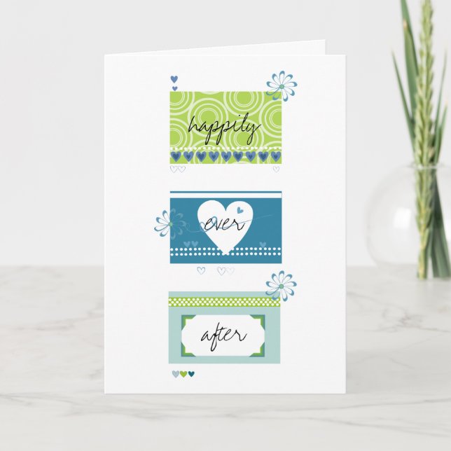 Tarjeta Boda Felicitaciones (Anverso)