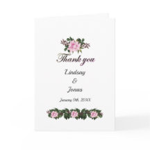 Boda Floral Rosa Magnolia Greenery Gracias