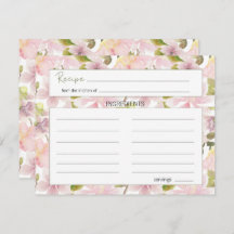 Tarjeta Boda floral rosa Rubor Magnolia