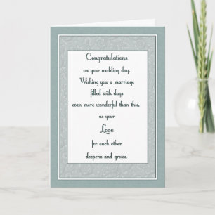 Tarjeta Boda Flourish Marble