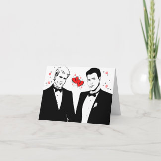 Tarjeta Boda gay - solicitud especial