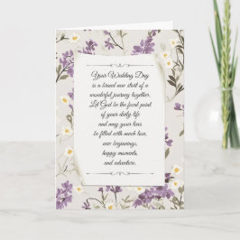 Tarjeta Boda Lilac Design