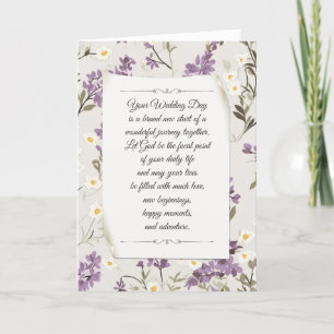 Tarjeta Boda Lilac Design