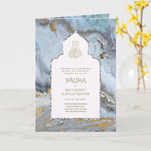 Tarjeta Boda Musulmana WALIMA Nikah