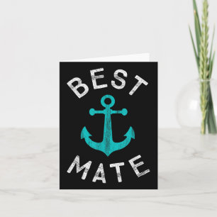 Tarjeta Boda Náutica Favor de Grooms Man y amp; Groomsmen
