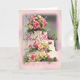 Tarjeta Boda personalizar de mejores deseos