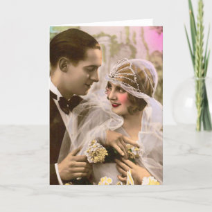 Tarjeta Boda romántica