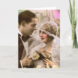 Tarjeta Boda romántica