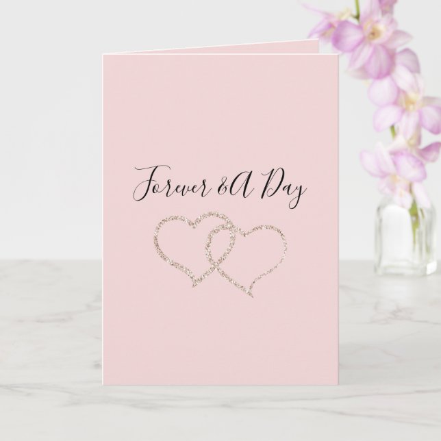 Tarjeta Boda Rubor Pink Forever (Orquídea)
