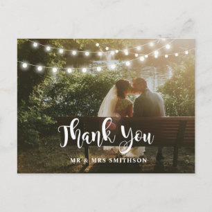 Tarjeta Boda Rustic Gracias