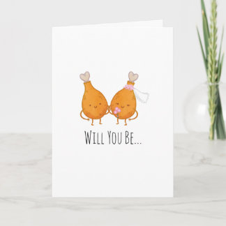 Tarjeta boda - ¿Serás Mi Mujer Ala?
