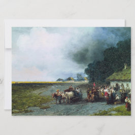 Tarjeta Boda ucraniano tradicional (Ucrania) (matrimonio)