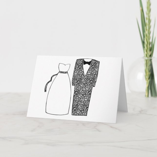 Tarjeta Bodas Felicitaciones (Anverso)