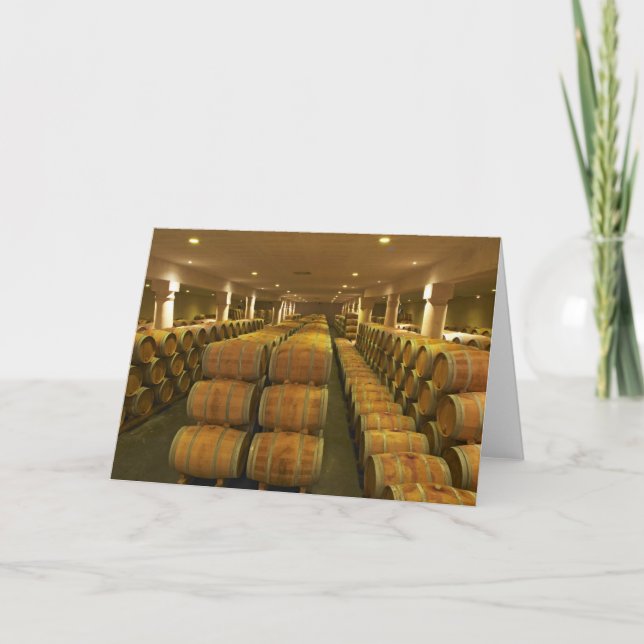 Tarjeta Bodega, bodega de cañón - Chateau Baron (Anverso)