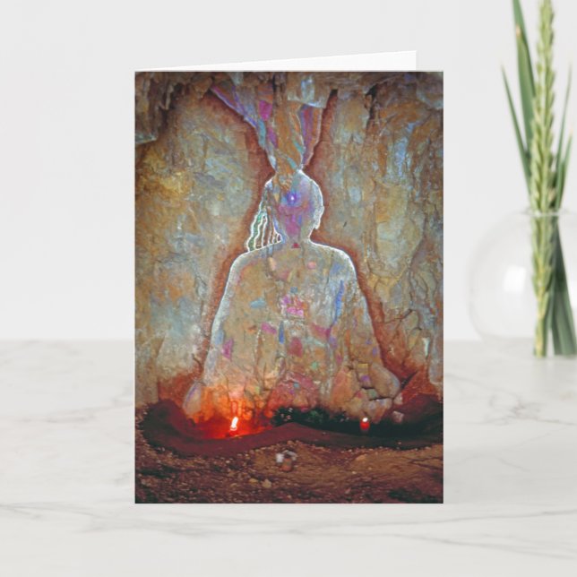 Tarjeta Bodhisattva/tarjeta del arco iris (Anverso)