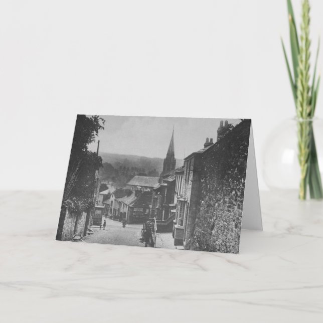 Tarjeta Bodmin Hill, Lostwithiel, Cornwall (Anverso)