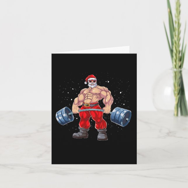 Tarjeta Bodybu, Navidades de fitness de halterofilia de Sa (Anverso)