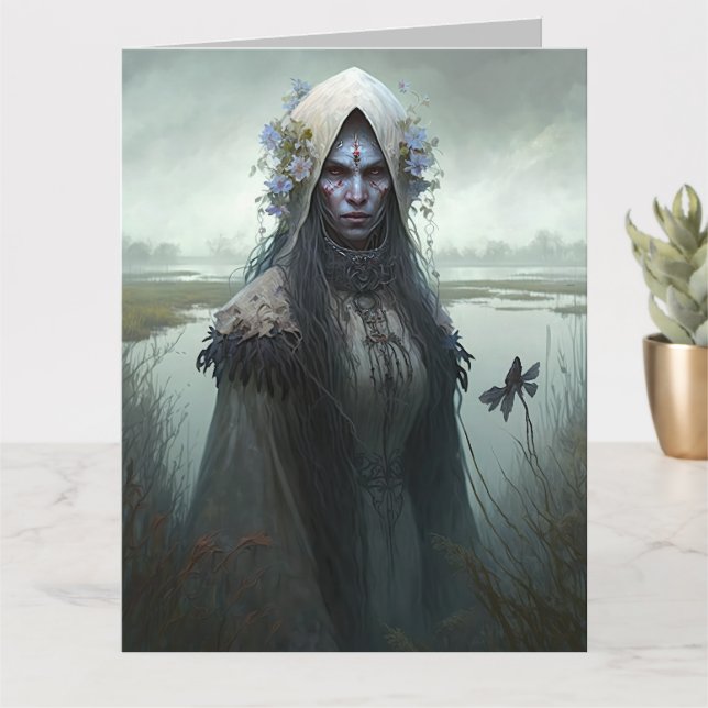 Tarjeta Bog Witch - Liches y Ghouls (Planta pequeña)