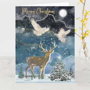 Tarjeta Boganhues Imprimir Navidad